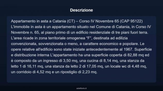 Immobile in asta di 81 m² in vendita a Catania - Foto 3