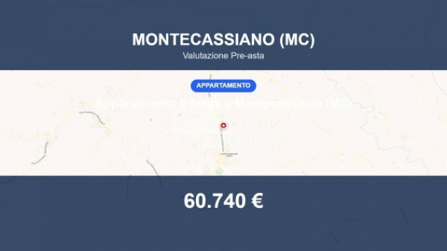 Immobile in asta di 130 m² con più di 5 locali e box auto in vendita a Montecassiano