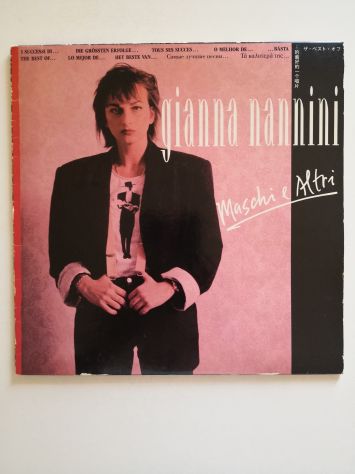 Disco Vinile Lp 33 giri di Gianna Nannini - "Maschi e altri", originale del 1987