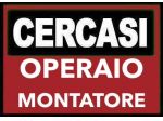 OPERAIO, MONTATORE