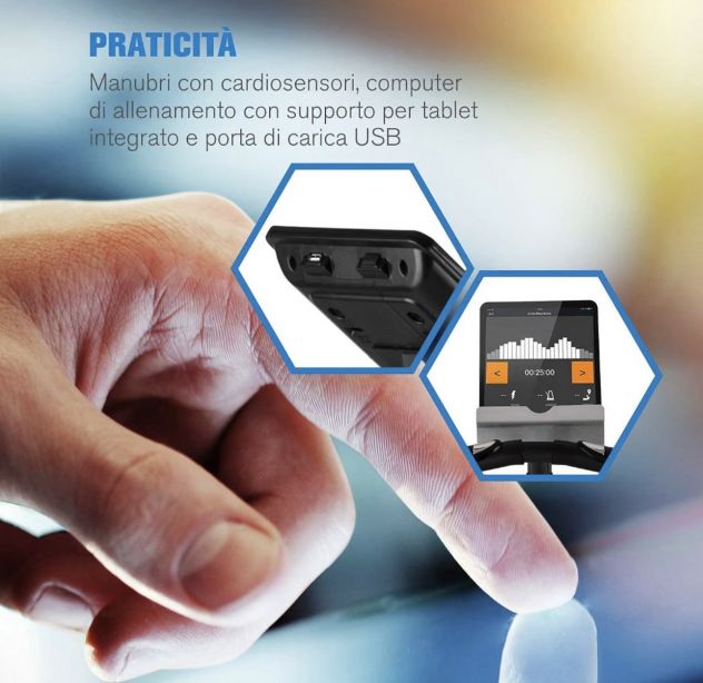ELLITTICA CAPITAL SPORTS HELIX PRO – MAI UTILIZZATA! - Foto 9