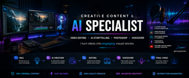 Video Editor freelance — montaggio storytelling, documentari, videoclip anime AI