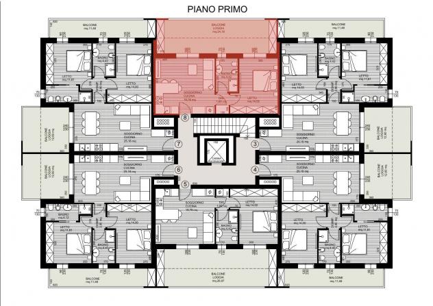 Appartamento in Vendita in zona SEMICENTRO - Foto 15