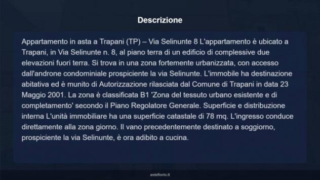 Immobile in asta di 78 m² in vendita a Trapani - Foto 13