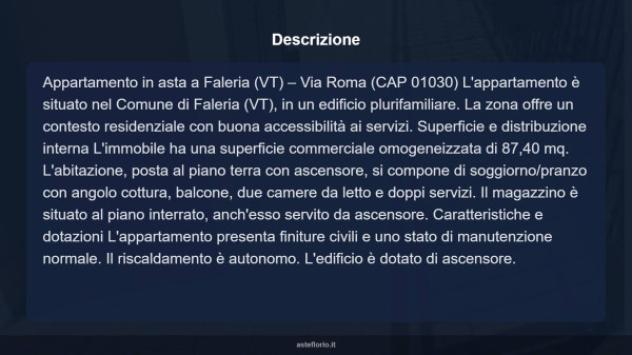 Immobile in asta di 87 m² in vendita a Faleria - Foto 5