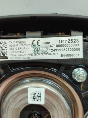 AIRBAG VOLANTE OPEL Meriva 3° Serie 39172523 544586031 (10) - Foto 4