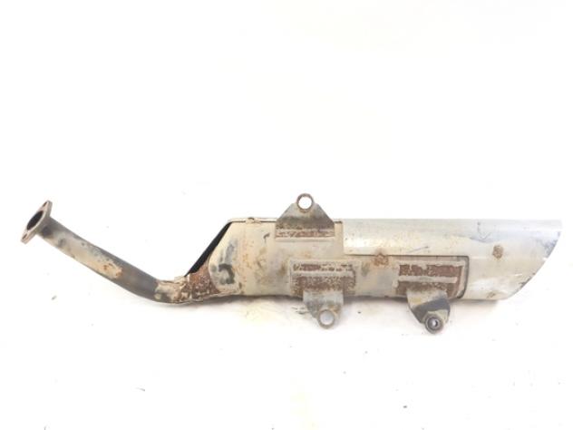 SUZUKI BURGMAN AN 400 1430515F12 MARMITTA SILENZIATORE SCARICO 99 - 00 MUFFLER CON GRAFFI SEGNI DI USURA - Foto 8