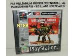 PS1 MILLENNIUM SOLDIER EXPENDABLE PAL RARO SIGILLATO