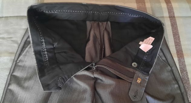 ABITO/VESTITO ELEGANTE UOMO GRIGIO “ALESSANDRO UOMO” DA CERIMONIA/FESTA TAGLA:50 - Foto 8