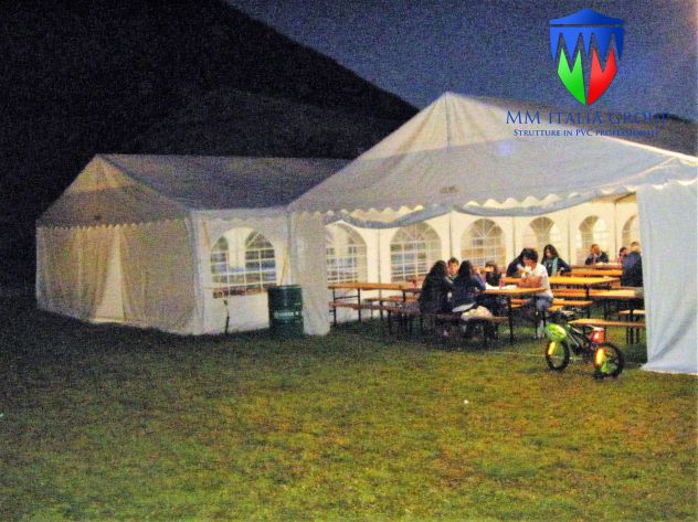 Tendostrutture 8 x 12 x 3,4 Tendoni per uso Eventi, Catering, Cerimonie - Foto 5