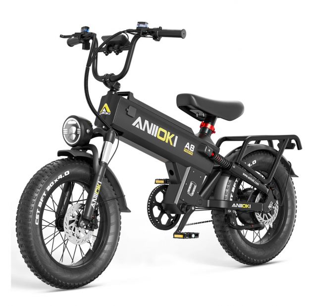 FAT BIKE ANIIOKI A8 PRO MAX 1200W 48V 60AH NUOVO - Foto 2
