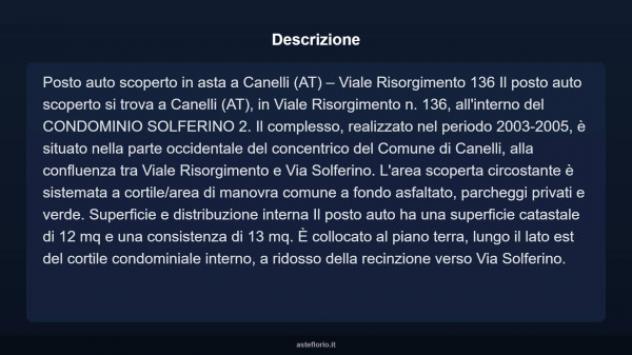 Immobile in asta di 12 m² in vendita a Canelli - Foto 3