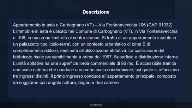 Immobile in asta di 96 m² in vendita a Carbognano - Foto 18