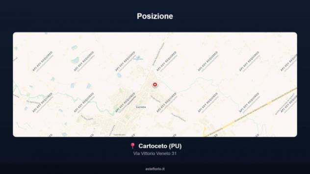 Immobile in asta di 303 m² con più di 5 locali e box auto doppio in vendita a Cartoceto - Foto 15