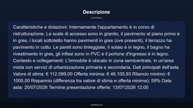 Immobile in asta di 172 m² con più di 5 locali in vendita a Montappone - Foto 16
