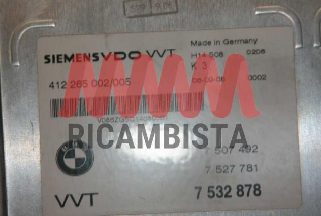 7510154 BMW E64 650 cabrio centralina motore Bosch - Foto 2
