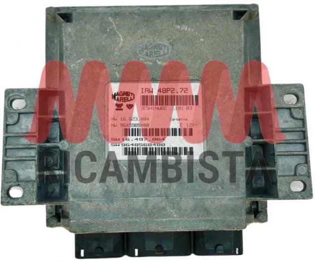 9648568480 IAW48P2.72 Citroen C3 1.1 centralina motore Magneti Marelli