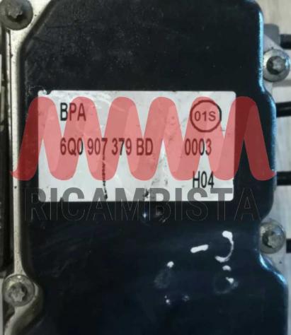 6Q0907379BD Skoda Fabia centralina ABS gruppo pompa Bosch