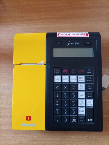 Registratore di cassa Olivetti Form200 + cassetto