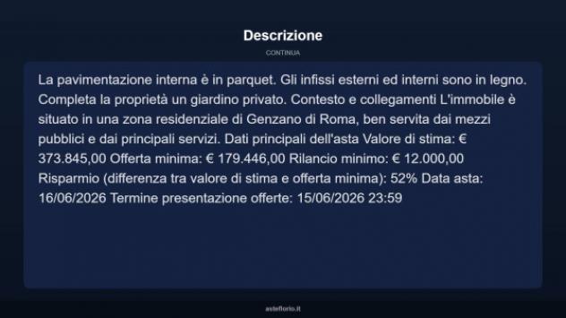 Immobile in asta di 172 m² in vendita a Genzano di Roma - Foto 15