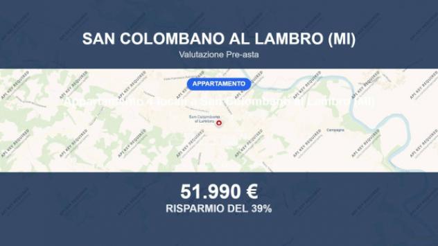 Immobile in asta di 76 m² in vendita a San Colombano al Lambro