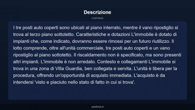 Immobile in asta di 365 m² in vendita a Villa Guardia - Foto 5