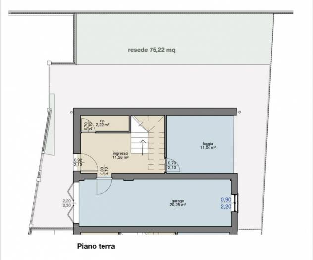 VILLA A SCHIERA di 5 vani e di 124 mq (SIGNA) rif. L1376_1 - Foto 16