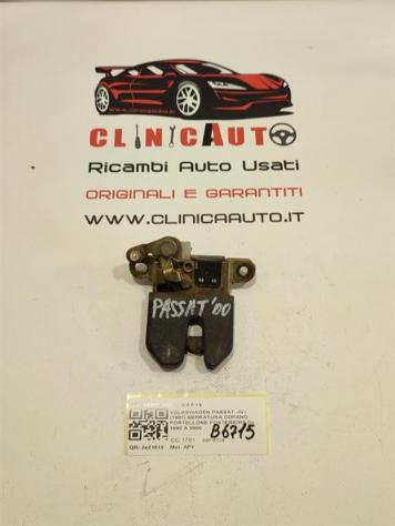 SERRATURA COFANO POSTERIORE VOLKSWAGEN Passat Berlina 2° Serie 3B5827505 AFY (9600) - Foto 4