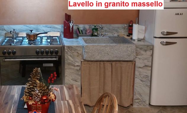Lavello-lavandino-pilozza-in-pietra granito - Foto 5