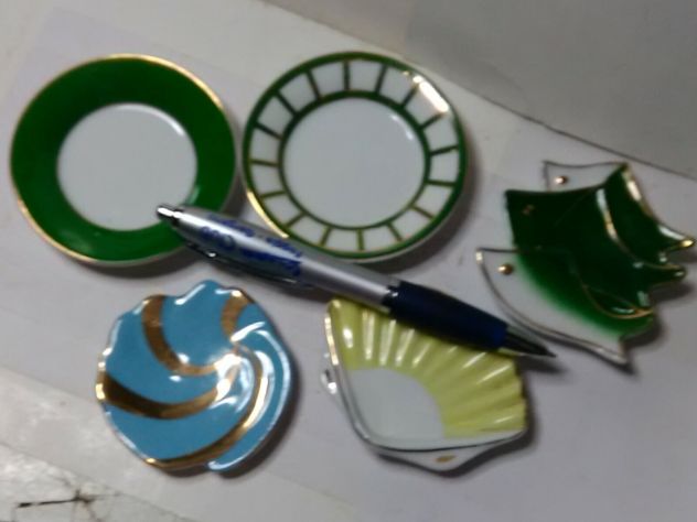 5 TAZZINE E PIATTINI MINIATURA GOLDSCHMUCK - Foto 6