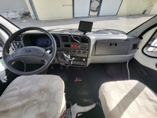CAMPER ELNAGH DUCATO MANSARDATO 6 POSTI LETTO MATRIMONIALE GARAGE FOTOVOLTAICO GENERALI USATO - Foto 8