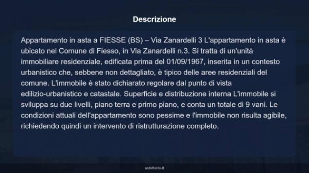 Immobile in asta di 150 m² con più di 5 locali in vendita a Fiesse - Foto 4