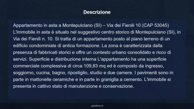 Immobile in asta di 109 m² in vendita a Montepulciano - Foto 14