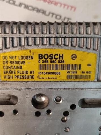 CENTRALINA ABS MERCEDES Classe E Berlina W211 A0054319612 0265960036 647961 diesel 2685 (0207) - Foto 4