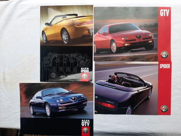 ALFA ROMEO SPIDER  DEPLIANT ORIGINALE - Foto 2