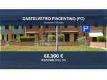 Immobile in asta di 108 m², box auto in vendita a Castelvetro Piacentino