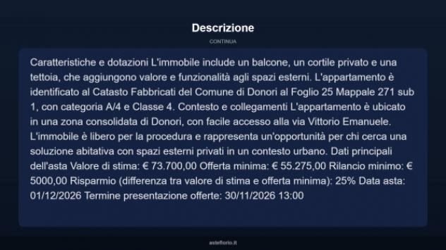 Immobile in asta di 122 m² in vendita a Donori - Foto 5