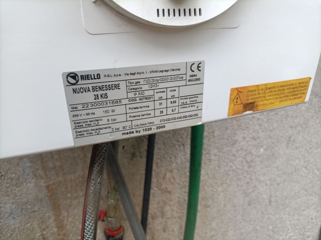 Caldaia RIELLO NUOVA BENESSERE 28 KIS CAMERA STAGN - Foto 6
