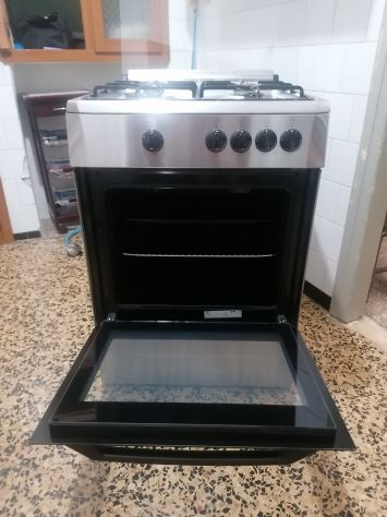Cucina a gas acciaio inox 4 fornelli marca Beko - Foto 5