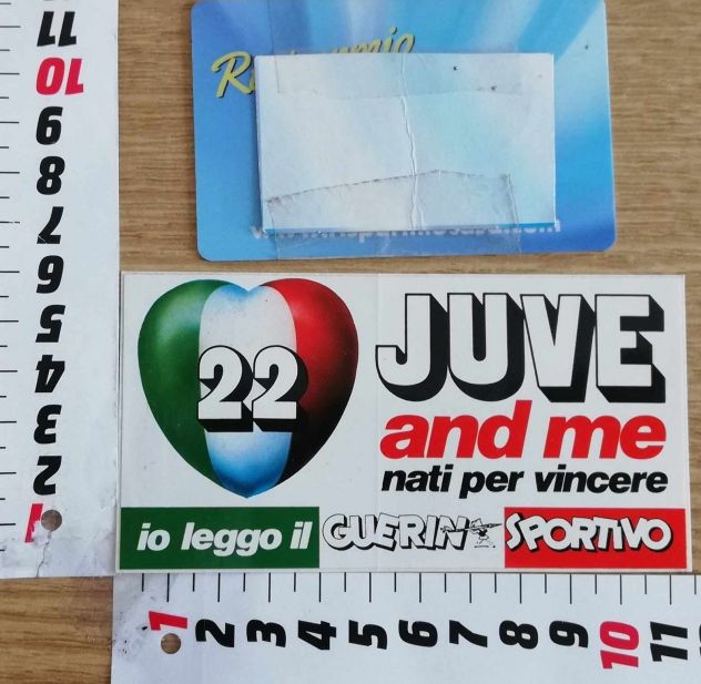 Polsiera/polsino (sweatband) Juventus, vintage anni 80 - Foto 8