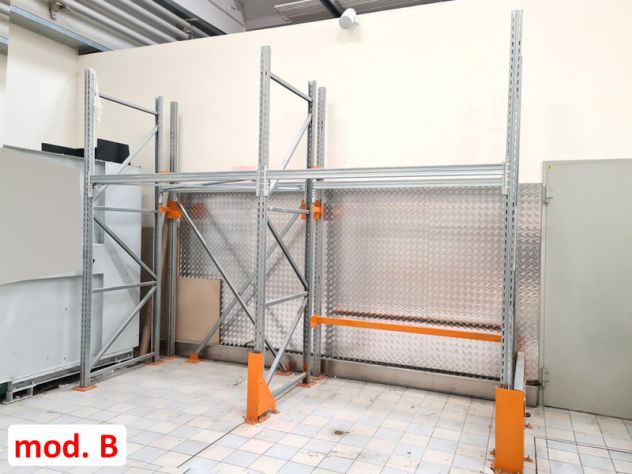 scaffalature porta pallet robuste usate - Foto 6