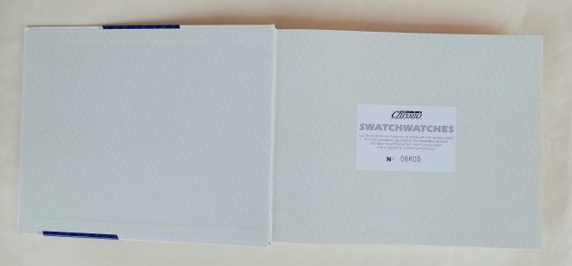 SWATCH WATCHES  SECONDA EDIZIONE NUMERATA N° 06605 DI DANIEL J.KOMAR E FRANCOIS - Foto 3