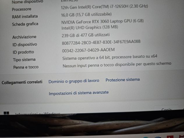 Computer lenovo ideapad3 come nuovo - Foto 4