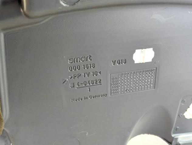 0001618V018 CRUSCOTTO SMART FORTWO 0.7 B 45KW AUT 3P (2004) RICAMBIO USATO - Foto 5
