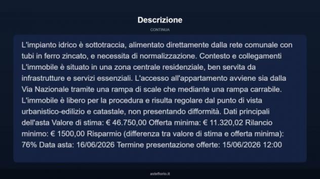 Immobile in asta di 110 m² in vendita a Torrenova - Foto 15