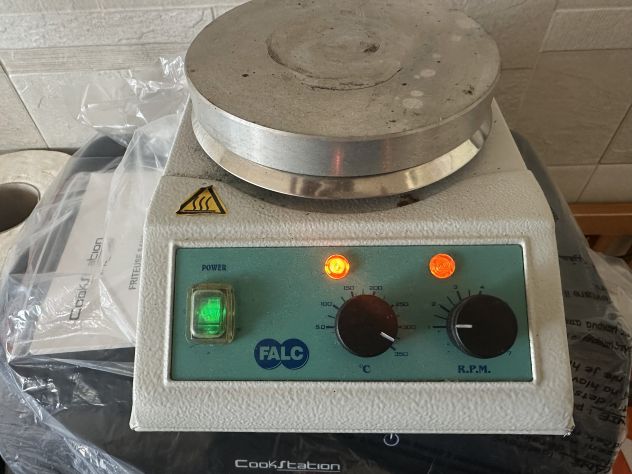 Agitatore magnetico riscaldato FALC F60 max 350 °C - Foto 4
