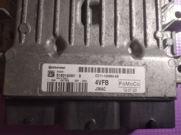 CENTRALINA MOTORE FORD TRANSIT CONTINENTAL SID 208 S 180145001 B CC11-12A650 - - Foto 7
