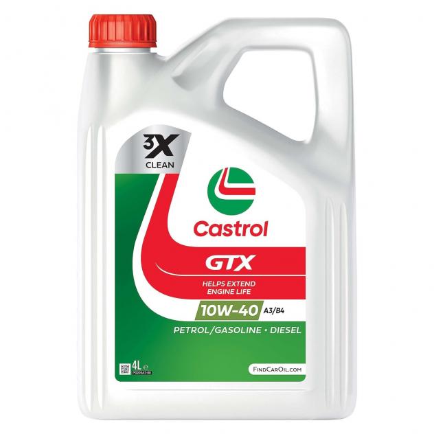 Castrol GTX Professional 10W40 A3/B4 4 litri