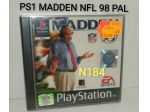 PS1 MADDEN NFL 98 PAL RARO SIGILLATO