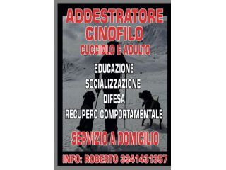 ADDESTRATORE /EDUCATORE CINOFILO GENOVA